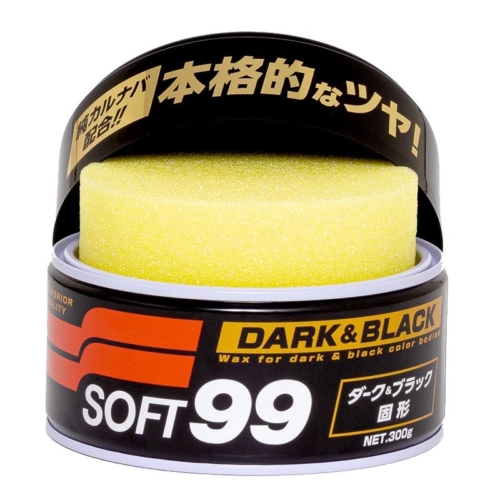 Cera para carro preto e escuro Dark & Black Cleaner Soft99